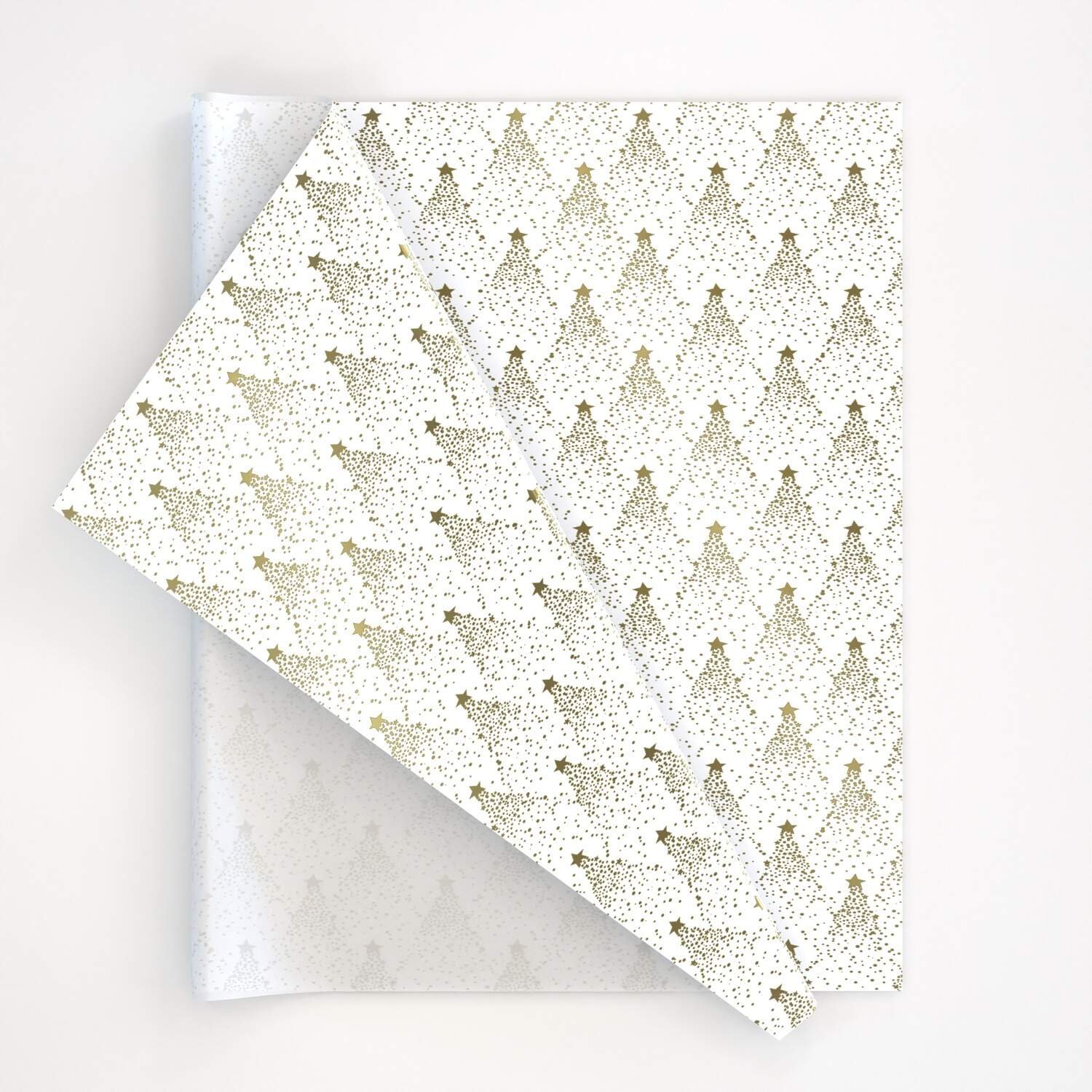 Dotty Foil Trees Gold