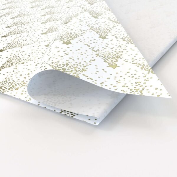 Dotty Foil Trees Gold