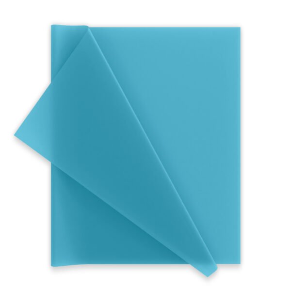 Aqua Blue Solid Tissue