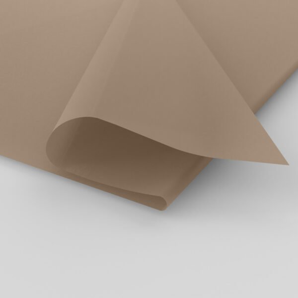 Taupe Beige Solid Tissue