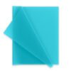 Aqua Blue Solid Tissue