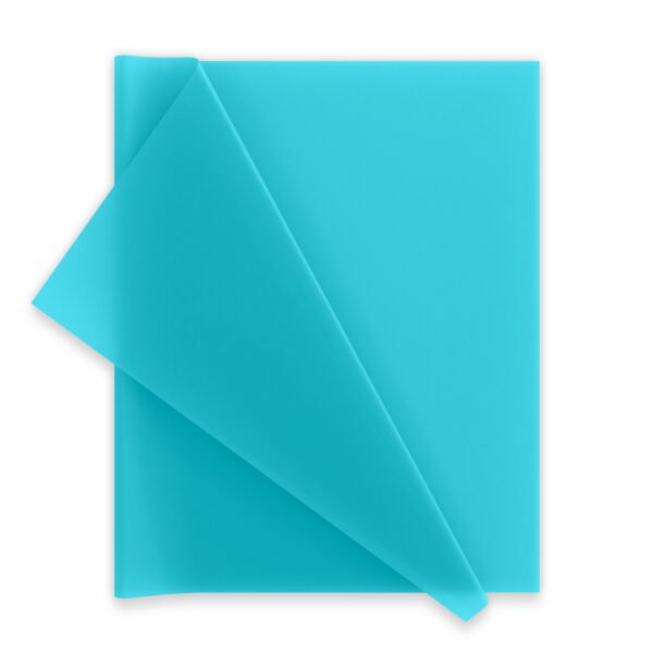 Aqua Blue Solid Tissue
