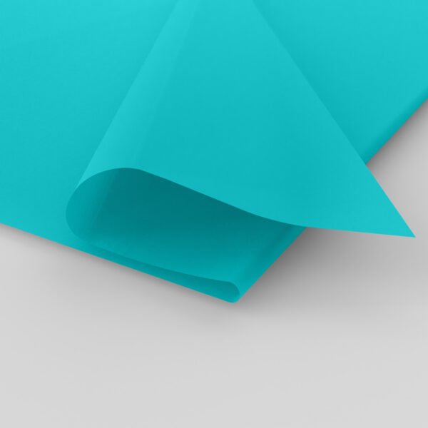 Bright Cyan Solid Tissue