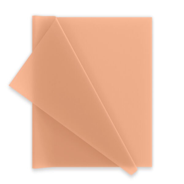Coral Peach Solid Tissue