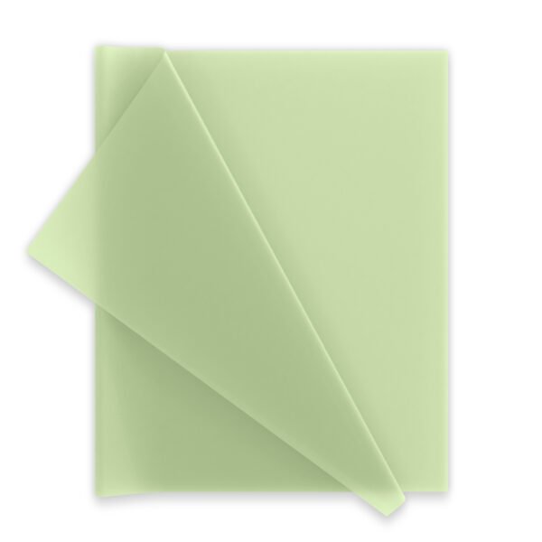 Light Olive Green Solid Tissue