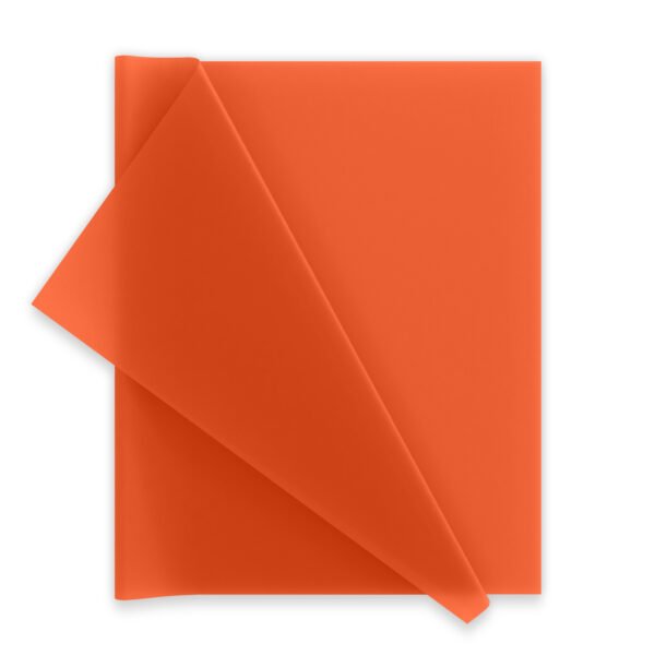 Bright Orange Solid Tissue