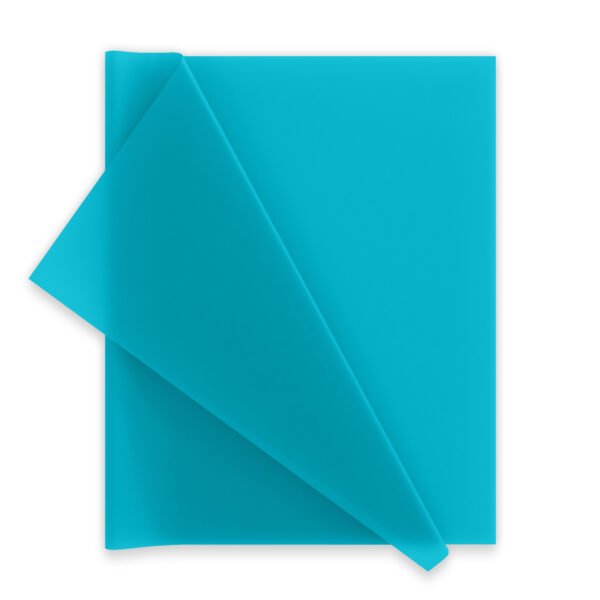 Bright Aqua Blue solid Tissue