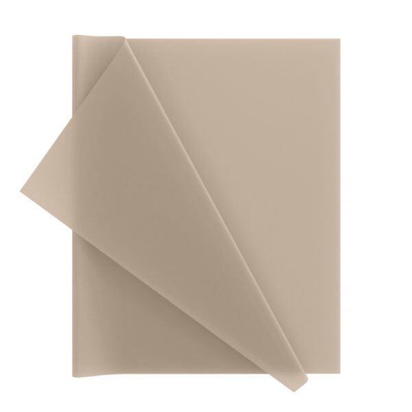 Taupe Brown Solid Tissue