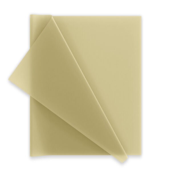 Khaki Brown Solid Tissue
