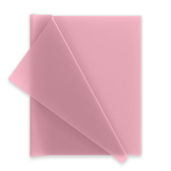 Dusty Rose Pink Solid Tissue