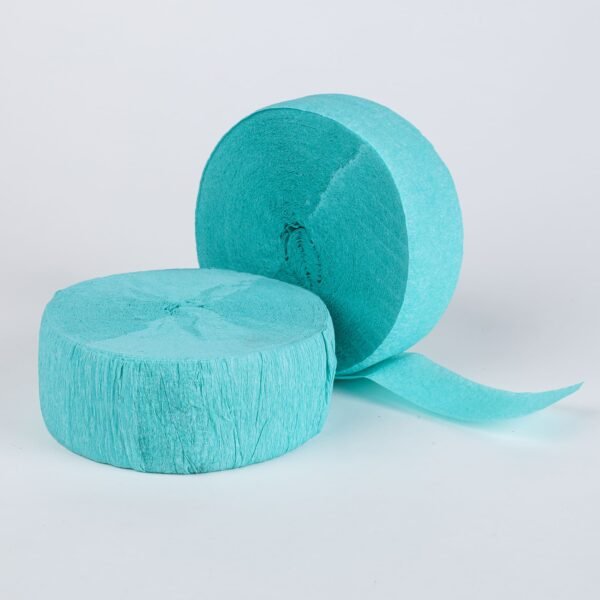 Bright Aqua Blue Streamers
