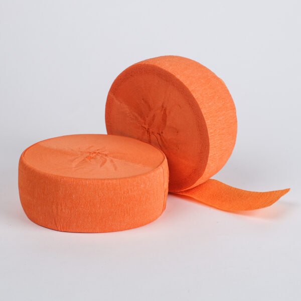 Bright Orange Streamers