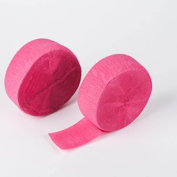 Fuchsia Pink Streamers