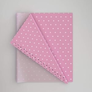 Mandie Dot White Pink