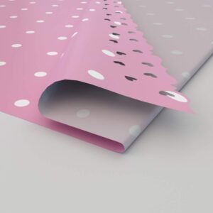 Mandie Dot White Pink