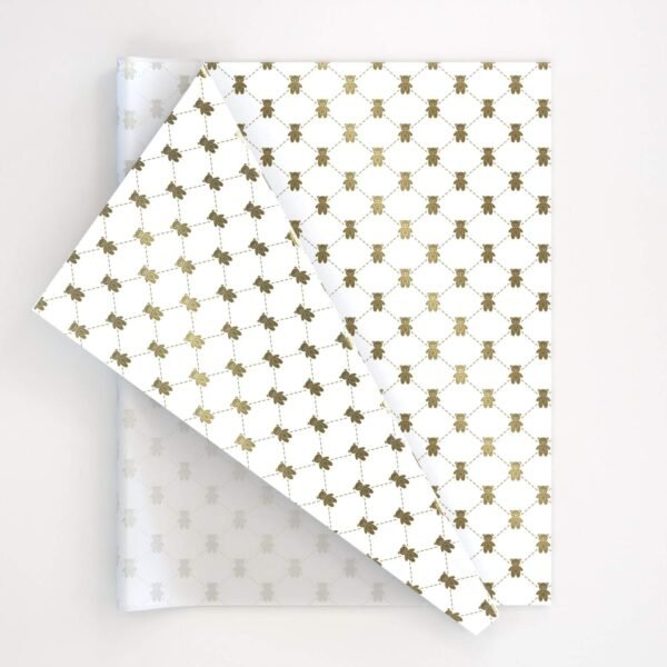 Torin Teddies Gold White