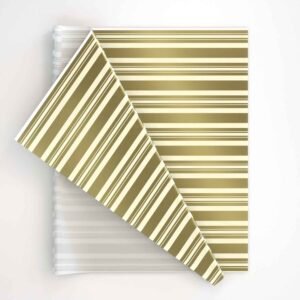 Variegated Stripe Cream Gold