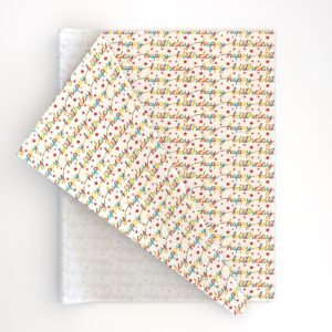 Bairon Birthday Script Bright White