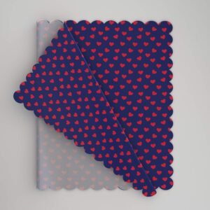 Valentine Heart Navy