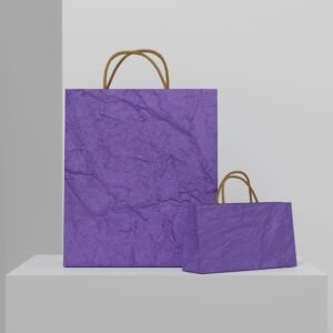 Violet Embossed Charm