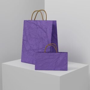 Violet Embossed Charm