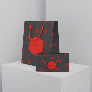 Black & Red Reindeer