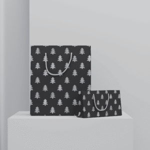 Glitter Black Pine Bag