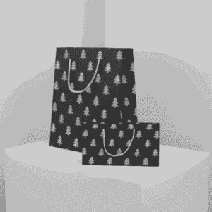 Glitter Black Pine Bag