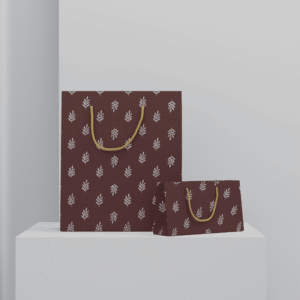 Glitter Maroon Pine Bag