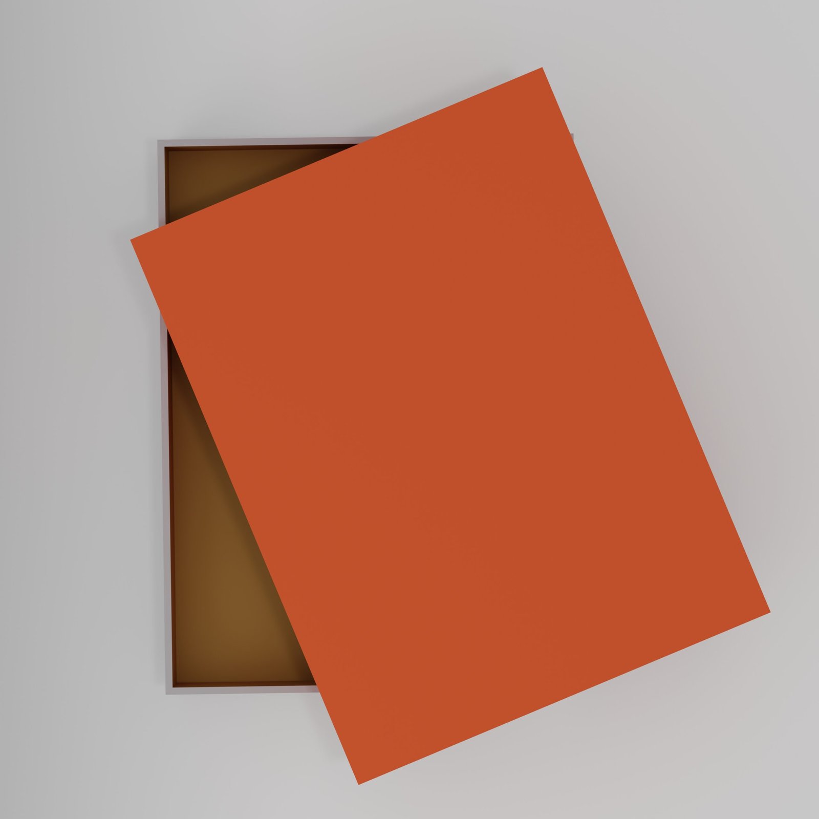 Tangerine Flame Box