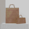 Tribal Motif Kraft Bag